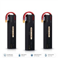 Grosir Baterai Drone Lithium Lipo 11.1V 1300mah 3S Paket Baterai Drone Isi Ulang untuk Drone Mobil RC Kapal Pesawat