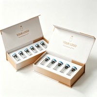 Kit complet de 5 flacons de peptides, boîte d'emballage vide avec plateau en plastique pour kit de mélange de 2 ml et 3 ml, ensemble d'emballage combiné