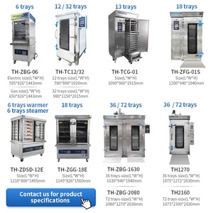 Vaporera Eléctrica Comercial de 32 Bandejas para Siomai y Dumplings, Olla Arrocera para Restaurantes, Vaporera de Alimentos de Metal - Product Image 6