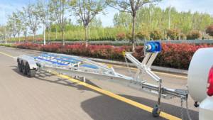 Remolque <span class=keywords><strong>de</strong></span> Barco <span class=keywords><strong>de</strong></span> Aluminio <span class=keywords><strong>de</strong></span> Triple Eje <span class=keywords><strong>de</strong></span> Alta Calidad con Estilo <span class=keywords><strong>de</strong></span> Plataformas <span class=keywords><strong>de</strong></span> Polietileno con VIN DOT CE - Product Image 5