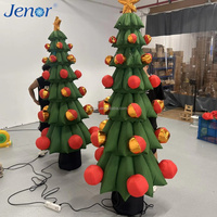 Arbre de Noël gonflable utilisé pour les célébrations du Nouvel An, les parcs d'attractions, les décorations de scène et la publicité.