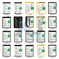 Baterai Asli untuk Ponsel OPPO Realme 2-10 Pro 5i-9i C2-C3 Q2-Q3i Seri X Baterai Li-Polymer-Stok