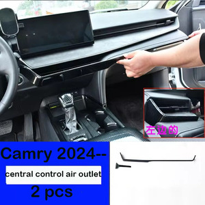 Bộ phụ kiện nâng cấp nội thất xe hơi chất lượng cao bằng sợi carbon, ốp bảo vệ, viền trang trí thân xe dành cho Toyota Camry 2024-2025 - Product Image 5