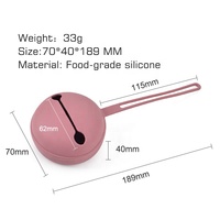 Sac de rangement pour tétines de bébé sans BPA, coloré, étui pour sucettes en silicone pour tout-petits, adapté aux voyages