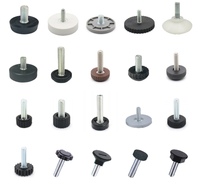 ODM Personnalisé Plastique Injection Type Réglable Réglage Ajusteur Chambre Table Canapé Niveleur Nivellement Jambe Pieds