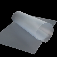 Vente en gros de feuilles de PVC translucides givrées de haute qualité, écologiques, durables, épaisseur 0,2/0,3/0,5/0,8 mm, rouleau de PVC souple et rigide