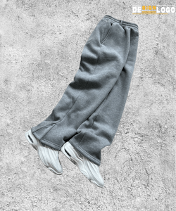 Venta al por mayor Pantalones de chándal con cremallera estampados Estilo europeo y americano High Street Hip-hop Rap Street Style Pantalones de chándal para hombres - Product Image 4