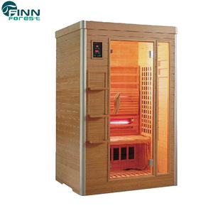Sauna a Infrarossi in Legno Massello di Hemlock per 1 Persona, Vendita Diretta dalla Fabbrica, Ideale per Appartamenti - Product Image 2