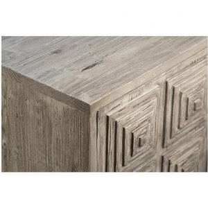 ตู้คอนโซลไม้สนอเมริกันรีเคลมสไตล์เรโทรสำหรับระเบียงหรือห้องรับประทานอาหาร - Product Image 5