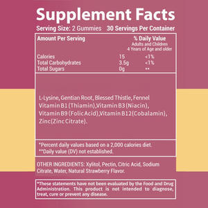 Gummies multi-vitamines pour la <span class=keywords><strong>prise</strong></span> <span class=keywords><strong>de</strong></span> <span class=keywords><strong>poids</strong></span> en gros - 60 unités, saveur fraise naturelle, favorise l'appétit et la <span class=keywords><strong>prise</strong></span> <span class=keywords><strong>de</strong></span> <span class=keywords><strong>poids</strong></span> saine - Product Image 6