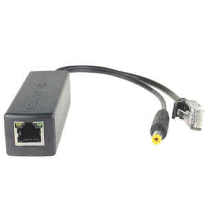 Splittler12V2A <span class=keywords><strong>Salida</strong></span> IEEE 802. 3AF/AT Adaptador divisor activo de alimentación estándar sobre <span class=keywords><strong>Ethernet</strong></span> para cámara de seguridad CCTV - Product Image 2