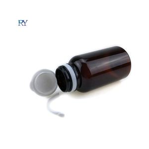 Botella de plastico 100ml/Pastillero frasco de medicina botella de tableta botella de vitaminas/envase de plastico para cápsulas - Product Image 5