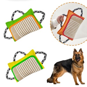Juguete Resistente para Perros con 3 Asas, de Yute Reforzado, para Entrenamiento de Perros de Trabajo, Juguete Interactivo Duradero para Masticar, Venta al Por Mayor - Product Image 6