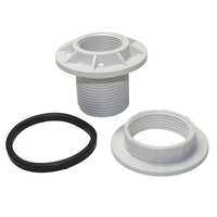 Connecteurs adaptateurs en PVC pour buses de jet d'eau de piscine, raccords de jet mural pour spa