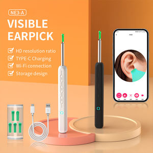 इलेक्ट्रिक कान चम्मच सिर कान मोम हटाने किट, घर में उपयोगी किट पर कैमरा के साथ साफ कान उपकरण - Product Image 4