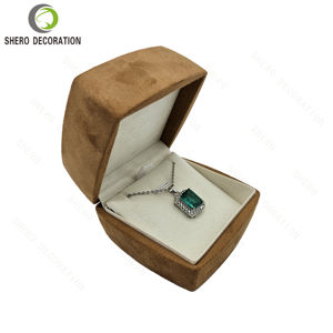 Boîtes à bijoux en daim de luxe en gros, emballage personnalisé pour bijoux, boîte à bracelet, collier, boucles d'oreilles, bague - Product Image 4