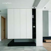 Ensemble de meubles de salon modernes et personnalisables avec un design élégant et une utilisation optimale de l'espace