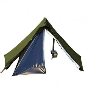 Carpa Piramidal Ligera de Alta Calidad para Escalada, Camping, Montañismo y Picnic, con Salida para Chimenea - Product Image 1