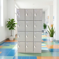 Casier scolaire en ABS personnalisé de haute qualité Consigne à bagages intelligent avec structure de démontage de verrouillage de sécurité