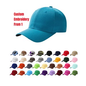 Gorras de Béisbol Personalizadas de Alta Calidad con Logotipo, Estilo Desgastado, 100% Poliéster, 6 Paneles, Visera Bordada - Product Image 1