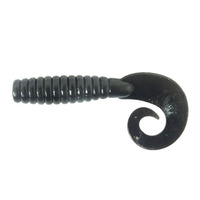 WZ RTM 3.5" Vente en gros de leurres souples personnalisés, fabricant ODM de leurres souples sur mesure, leurres brillants à queue en C