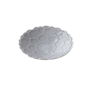 Guanlan <b>Ceramic</b> Fruit <b>Plate</b> Flower Shape Porcelain Tea Table Snack Dish For Home Party Use - Product Image 5