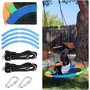 Premium da 40 pollici per bambini all'aperto con piattino per albero altalena sedile resistente e sicuro facile installazione per asilo nido o cortile - Product Image 6