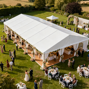 Tente de réception transparente sur mesure pour <span class=keywords><strong>mariage</strong></span> et fête, <span class=keywords><strong>chapiteau</strong></span> événementiel tout temps en aluminium pour réception de <span class=keywords><strong>mariage</strong></span> et fête en plein air - Product Image 2