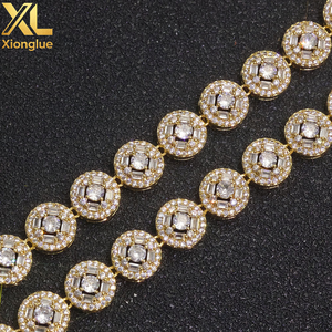 Luxury Iced Out Cuban Link Chain Set Perfect Gift for <b>Men</b> Women Hip Hop Bling Jewelry Anniversary Birthday Present for Him Her - Product Image 3