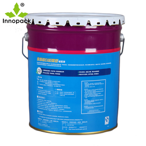5 Gallon Open Head <b>Tin</b> Drum Metal Paint Pail Ink <b>Tin</b> <b>Bucket</b> 18L White Customizable Printing for Sale - Product Image 4