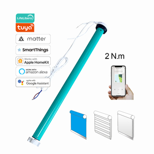 Motor para Persiana Enrollable Inteligente LifeLibero Tuya WiFi Bluetooth, Control por Voz con App, Compatible con Alexa y <span class=keywords><strong>Google</strong></span> - Product Image 1