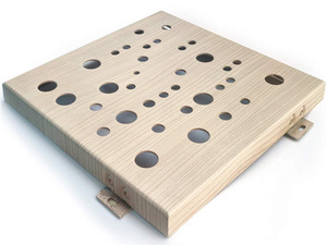 Plaques de <span class=keywords><strong>plafond</strong></span> métalliques perforées sur mesure, ignifuges classe A, <span class=keywords><strong>pour</strong></span> bureaux, hôtels, centres commerciaux et salles de sport, avec installation sur grille de <span class=keywords><strong>plafond</strong></span> - Product Image 4