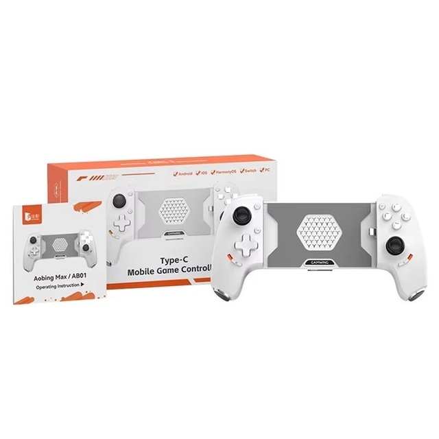 AB01 Joystick Wireless BT Dual-mode Game Controller for Mobile Gaming Supports Multi-system