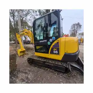 Hot Selling Second-hand Excavators KOMATSU PC56 And Agricultural Machinery On Sale At Low Prices