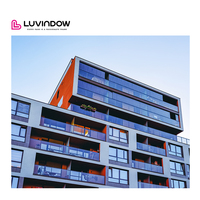 Luvindow Daylight & Airflow-Ventana de aluminio satisfactoria para pequeñas tiendas comerciales y áreas de oficina