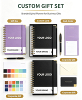 Carnet de planification A5 personnalisé 2027 avec couverture en papier, logo estampé à chaud, nom personnalisé, journal à couverture rigide, cadeau