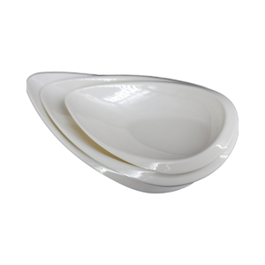 <span class=keywords><strong>Assiette</strong></span> à dîner en mélamine en forme de pelle, écologique, personnalisable, blanche, lavable au lave-vaisselle, non toxique, réutilisable pour une utilisation en <span class=keywords><strong>restaurant</strong></span> - Product Image 1