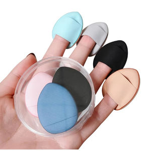 2025 nuevo YD dedo cojín de aire Mini Puff corrector maquillaje detalle esponja gotas de agua Fingertip Puff - Product Image 3