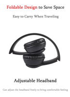 Casque sans fil à réduction de bruit, écouteurs Bluetooth, stéréo haute fidélité, basses puissantes, bandeau de jeu, microphone, écouteurs sans fil