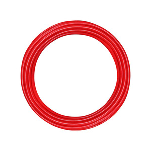 Tuyau PTF 4x2 mm couleur crème, qualité pipeline chimique, extrusion PTFE, matériau ignifuge - Product Image 1