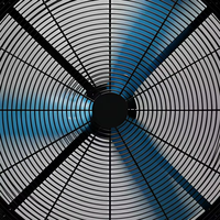 GIMEFAN GF-P3 900W PMSM Motor Industrielüfter 38000m³/h Luftstrom 1,5m HVLS-Lüfter 4,92ft Stufenlose Geschwindigkeitsregelung Doppelkugellager-Lüfter
