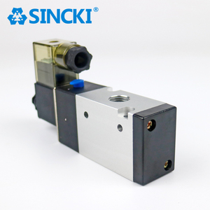 SINCKI 1/4 "NPT однокатушечный пилотный Электрический <span class=keywords><strong>2</strong></span>-позиционный 3-ходовой электромагнитный клапан 3V310-08 DC12V пневматические детали для DC12V - Product Image 3