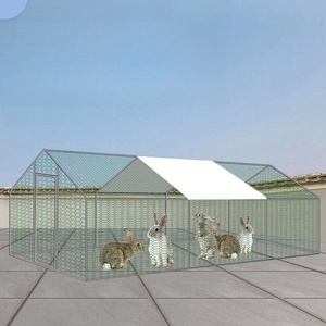 Quadro ventilado portátil do projeto do fluxo de ar Caminhada barata na galinha <span class=keywords><strong>Run</strong></span> Coop Coelho Galinha Casas Gaiolas camada Egg Chicken Poultry Farm - Product Image 1
