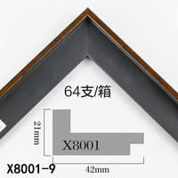 Moldura para Marcos de Fotos de Poliestireno Expandido (EPS) Oudu X8001, Venta al Por Mayor de Fábrica, Estilo Moderno, Minimalista, Rústico, Decorativo, Ecológico y Personalizable