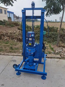 小型ミニコアロータリー掘削機 電動モーター搭載 3点設計 最大掘削深度100m 簡単操作 水井戸用 - Product Image 3