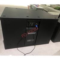 Subwoofer professionnel double 18 pouces alimenté Sub 8006, haut-parleurs de basses à haut SPL pour système de sonorisation de concert