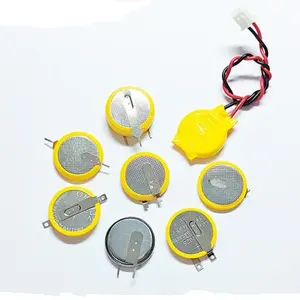 Литиевая Кнопка 3 в, батарея для монет CMOS CR1616, батарея с вкладками, CR1616 с батареей для пайки