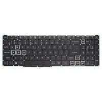 Teclado Retroiluminado US/RU/SP para Acer Nitro 5 AN515-56 AN515-57 AN515-45 AN515-57-974Y 4 Helios 300 PH315-54 LG05P-N12B3L