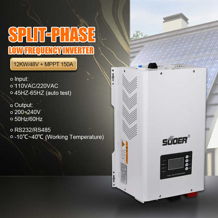 12000W Pure Sine Wave Hybrid Solar Inverter for Off-grid