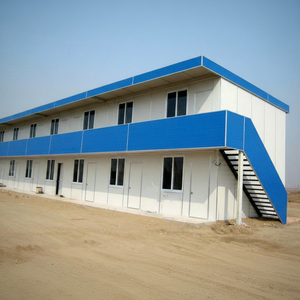 Maison préfabriquée TOPPRE pour <span class=keywords><strong>chantier</strong></span> <span class=keywords><strong>de</strong></span> construction, dortoirs préfabriqués, hébergement pour travailleurs, bureau, maison économique en panneaux sandwich - Product Image 4